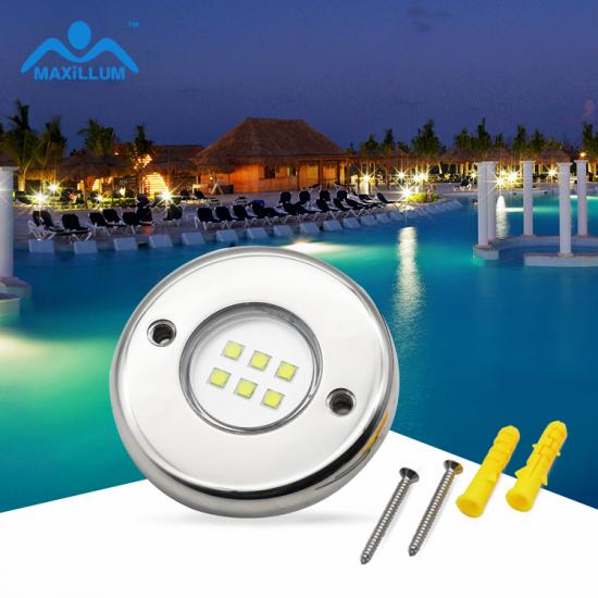 epoxy resin flat lamp , ss316, warm white