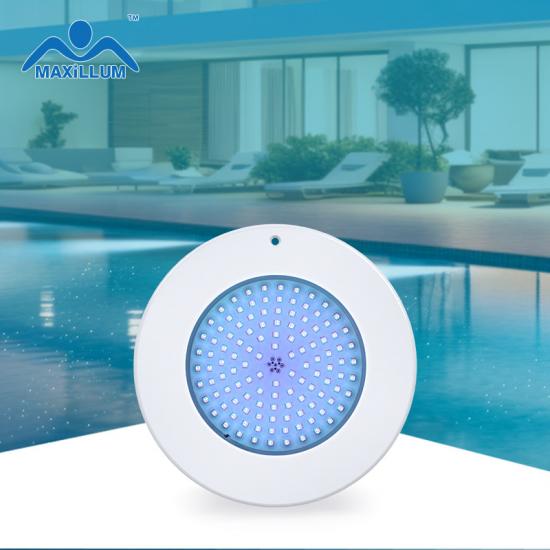 ABS plate Preset swimming pool light whole set with RGB color