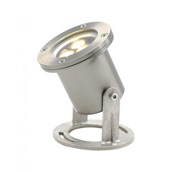 high power stainless steel underwater light, out pool